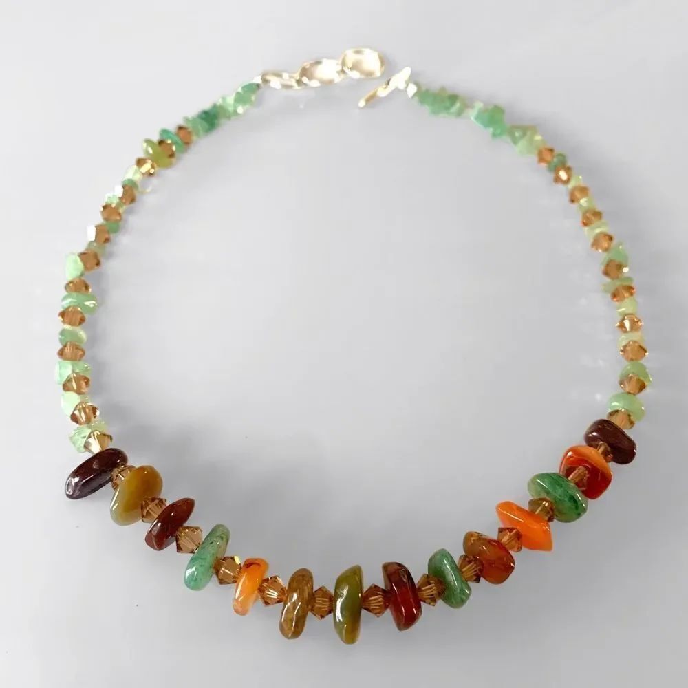 Gemstone Beaded Necklace